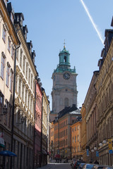 Saint Nicholas Church or Storkyrkan, Stockholm, Sweden.