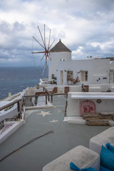 The picturesque village of Oia, Santorini, Greece