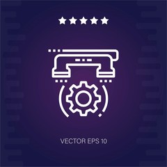 service vector icon modern illustration