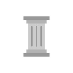 Obraz premium Column architecture icon. Simple color vector elements of architecture icons for ui and ux, website or mobile application