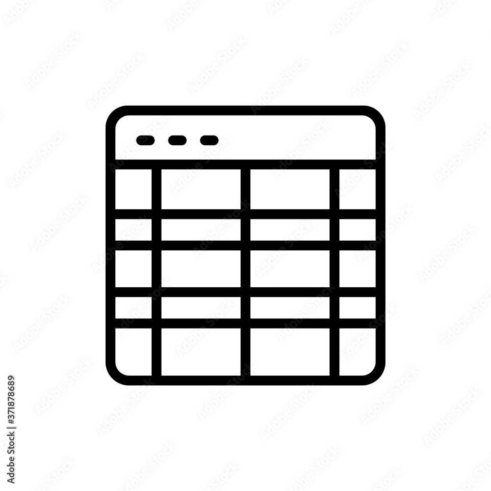 Poster calendar plan icon. simple line, outline vector elements of almanac icons for ui and ux, website or 