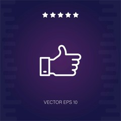 like vector icon modern illustration