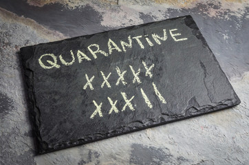 Great concept of divorce in quarantine.