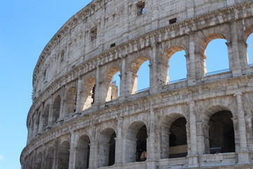 Naklejka premium colosseum in rome italy