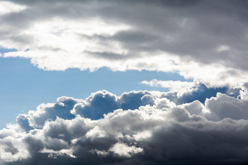 Fototapeta premium blue sky with clouds