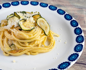 Linguine alla Nerano, typical of Nerano, is a Campania (Italy) dish that will captivate you. Fried...