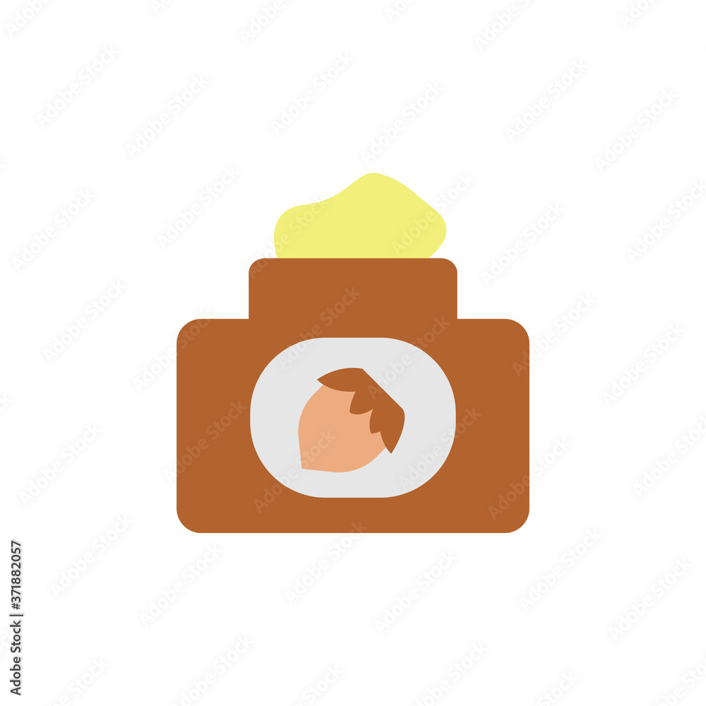 Poster grains icon. simple color vector elements of vegetarian food icons for ui and ux, website or mobile 