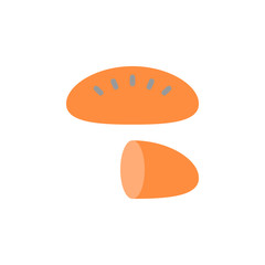 Sweet potato icon. Simple color vector elements of vegetarian food icons for ui and ux, website or mobile application