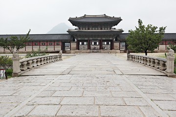 Fototapeta premium 한국 서울 경복궁 입니다