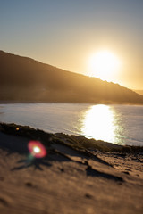 sunrise in the beach