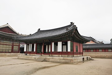 Obraz premium 한국 서울 경복궁 입니다