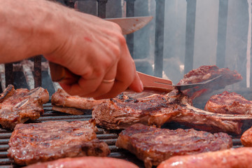 Roasting delicious meat at home