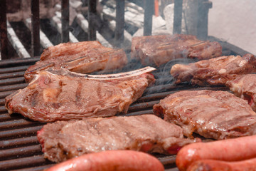 Roasting delicious meat at home