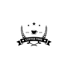 Coffee vintage logo template