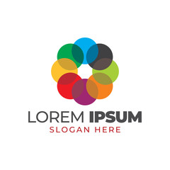 Circle colorful logo