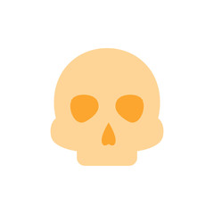 Skull head icon. Simple color vector elements of esoteric icons for ui and ux, website or mobile application