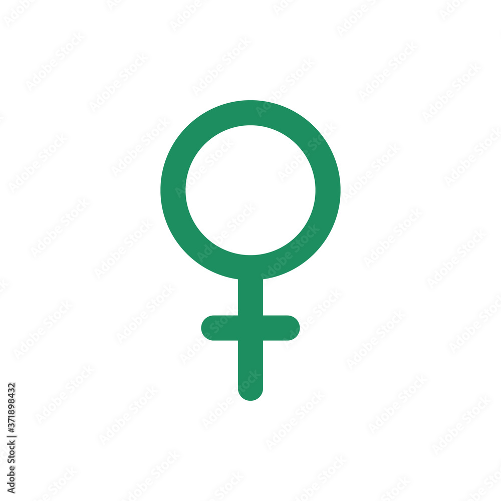 Poster symbol venus icon. simple color vector elements of esoteric icons for ui and ux, website or mobile a