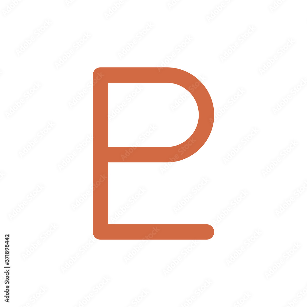 Poster symbol pluto icon. simple color vector elements of esoteric icons for ui and ux, website or mobile a