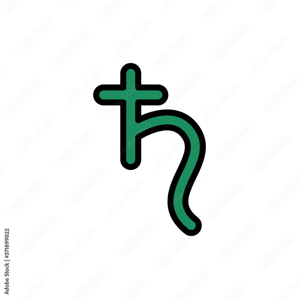 Aufkleber symbol saturn icon. simple color with outline vector elements of esoteric icons for ui and ux, websi
