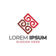 Abstract ornament logo