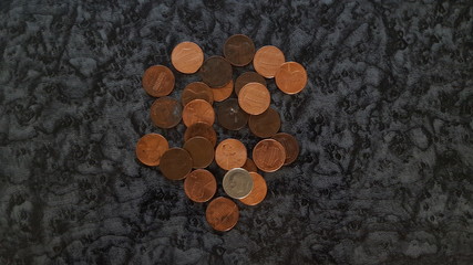 money on the table