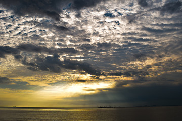 evening light in port dickson