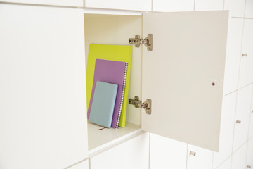 大学のロッカー