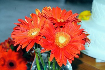 flores decoração de festa 