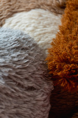 close up of a fur