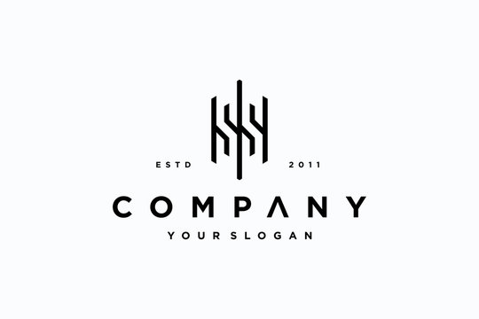 creative initial letter SS logo design vector illustration