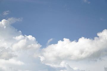Obraz na płótnie Canvas Sky picture with white clouds.