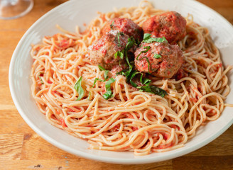 Spaghetti with Meatballs
