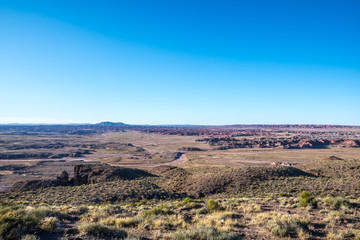 The Rim Trail in Petrified Forest National Park, Arizona