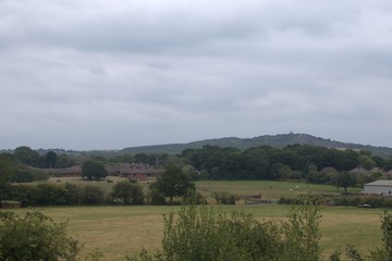 Bardon Hill and the surrounding country.