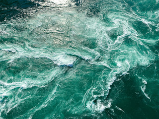 Ariel view of the water