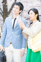 男女新入社員
