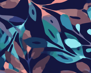 Naklejka premium Abstract Flowers 
