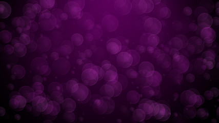 Beautiful Abstract Red Purple Soft Light Circles Bokeh Background