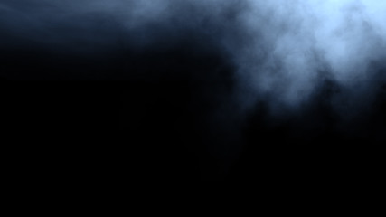 Fog and mist effect on isolated background. Smoke chemistry, mystery texture overlays. Stock illuistration.