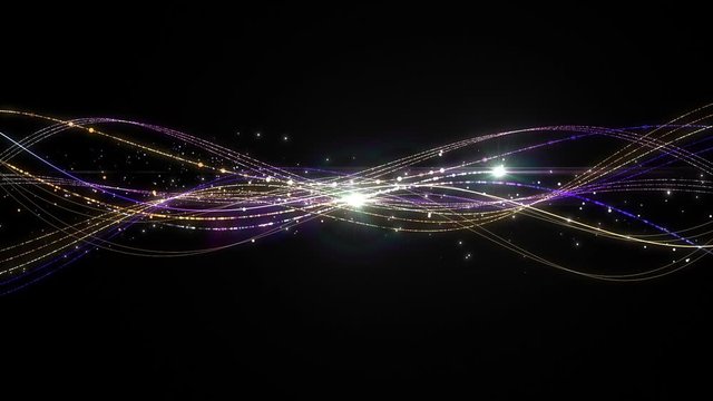 パーティクル ウェーブ アブ ストラクト 背景