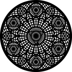 Rose Window Fig. 18, round 1, triangular 1