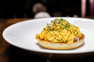 truffle scrambled eggs