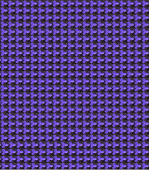 Tiled purple Patersonia flower duplicated into a nice pattern design