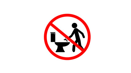 please do not throw paper towels in the toilet sign
