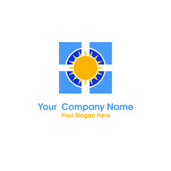 business solar  logo design