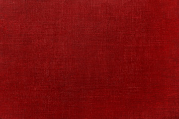 Dark red fabric texture background