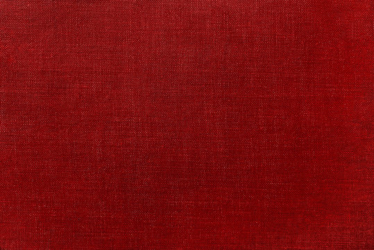 Dark red fabric texture background