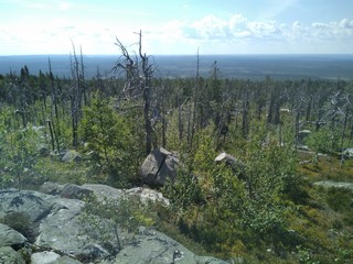 lake in the mountains