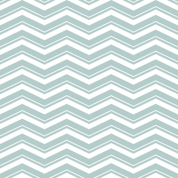 Seamless background for your designs. Modern vector ornament with light blue and white zigzag. Geometric abstract pattern
