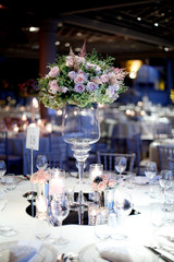 Wedding Guest Dining Table Decorations, Wedding Ceremony Dinner